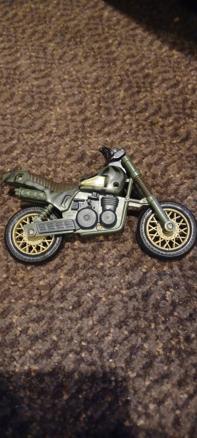 Toy Soldier Motorcycle