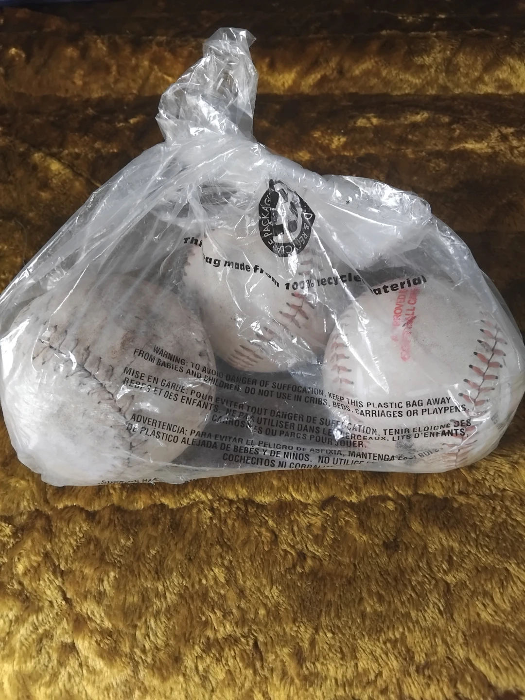 Bag of Baseball Balls