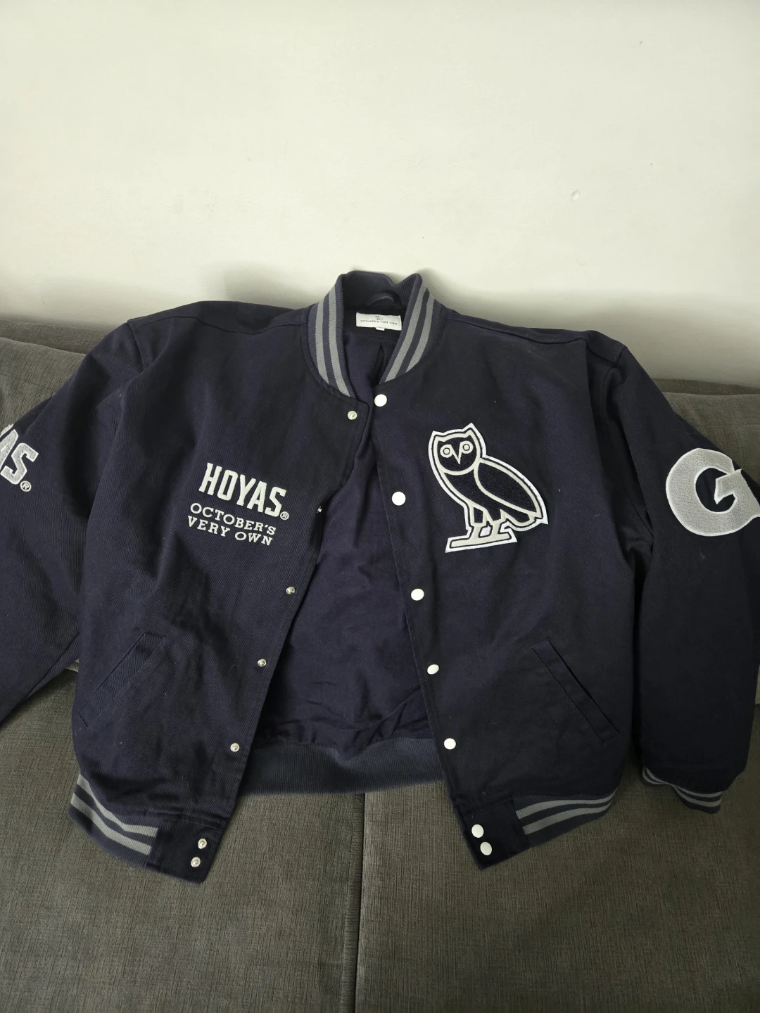 OVO October's Very Own Hoyas Bomber Jacket