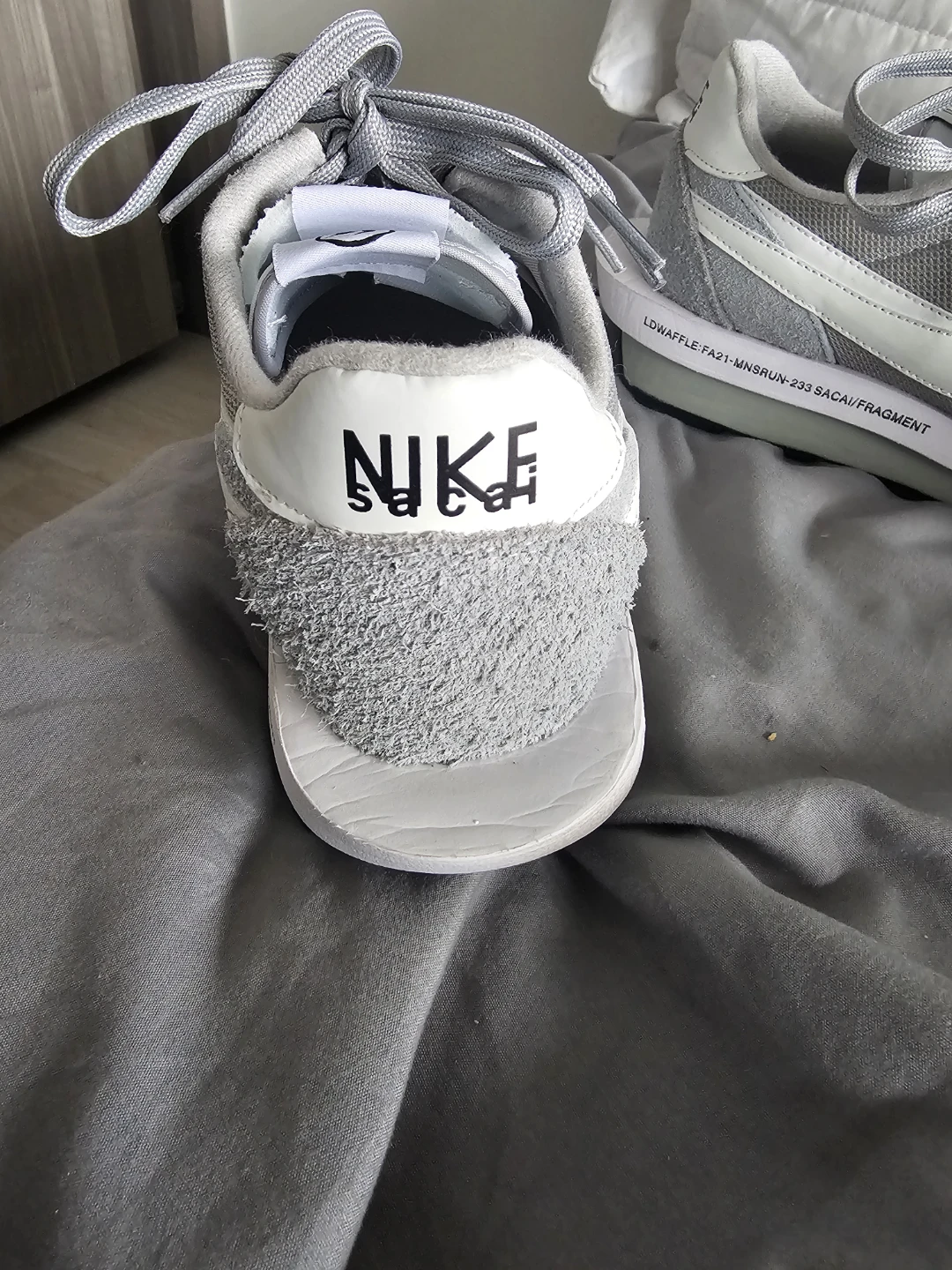 Nike LD Waffle SF SACAI/Fragment Grey - photo 2