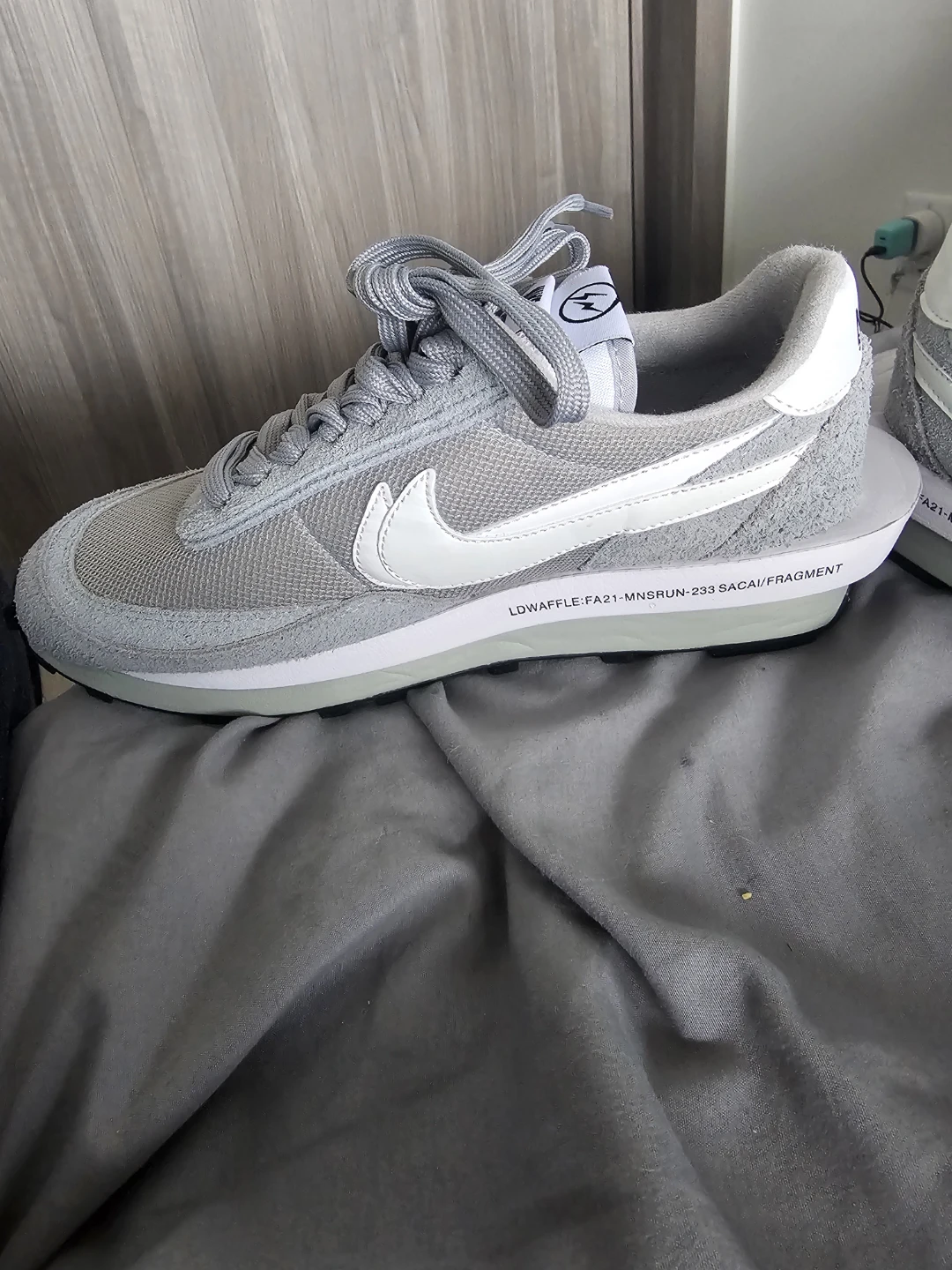 Nike LD Waffle SF SACAI/Fragment Grey - photo 3