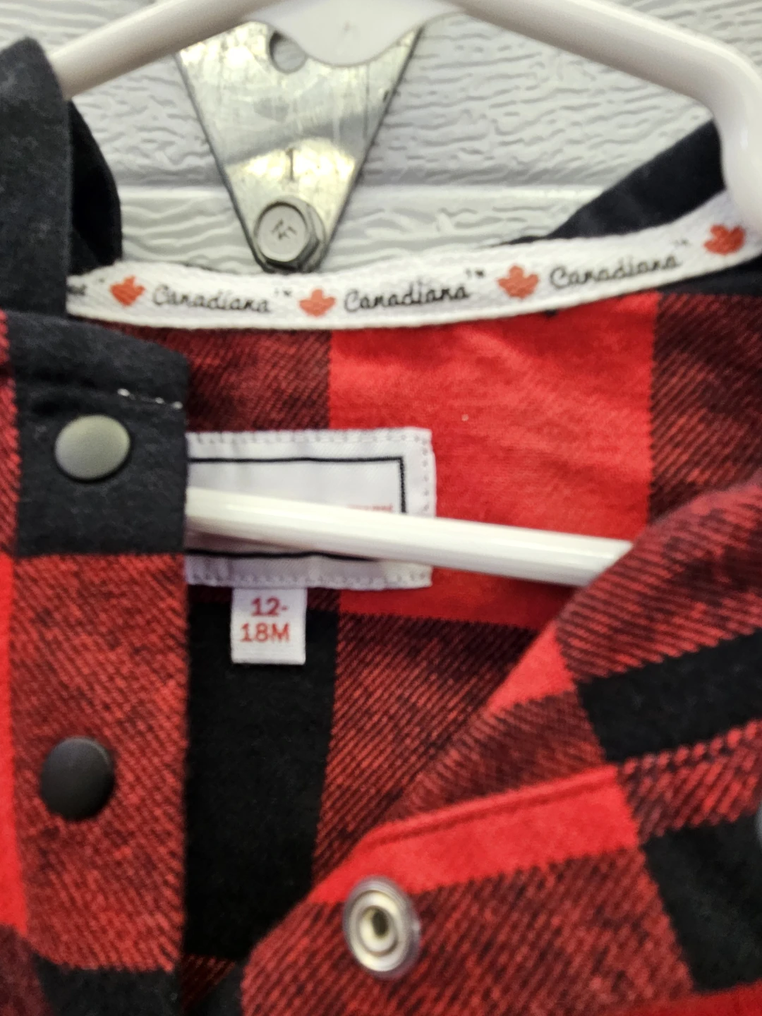 Canadiana Baby Girl Plaid Dress - 12-18 Months - photo 2