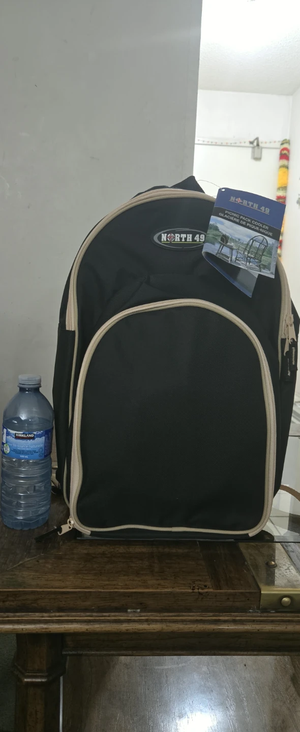 2-Person Picnic Backpack Cooler Set – Complete Dining Kit (New)