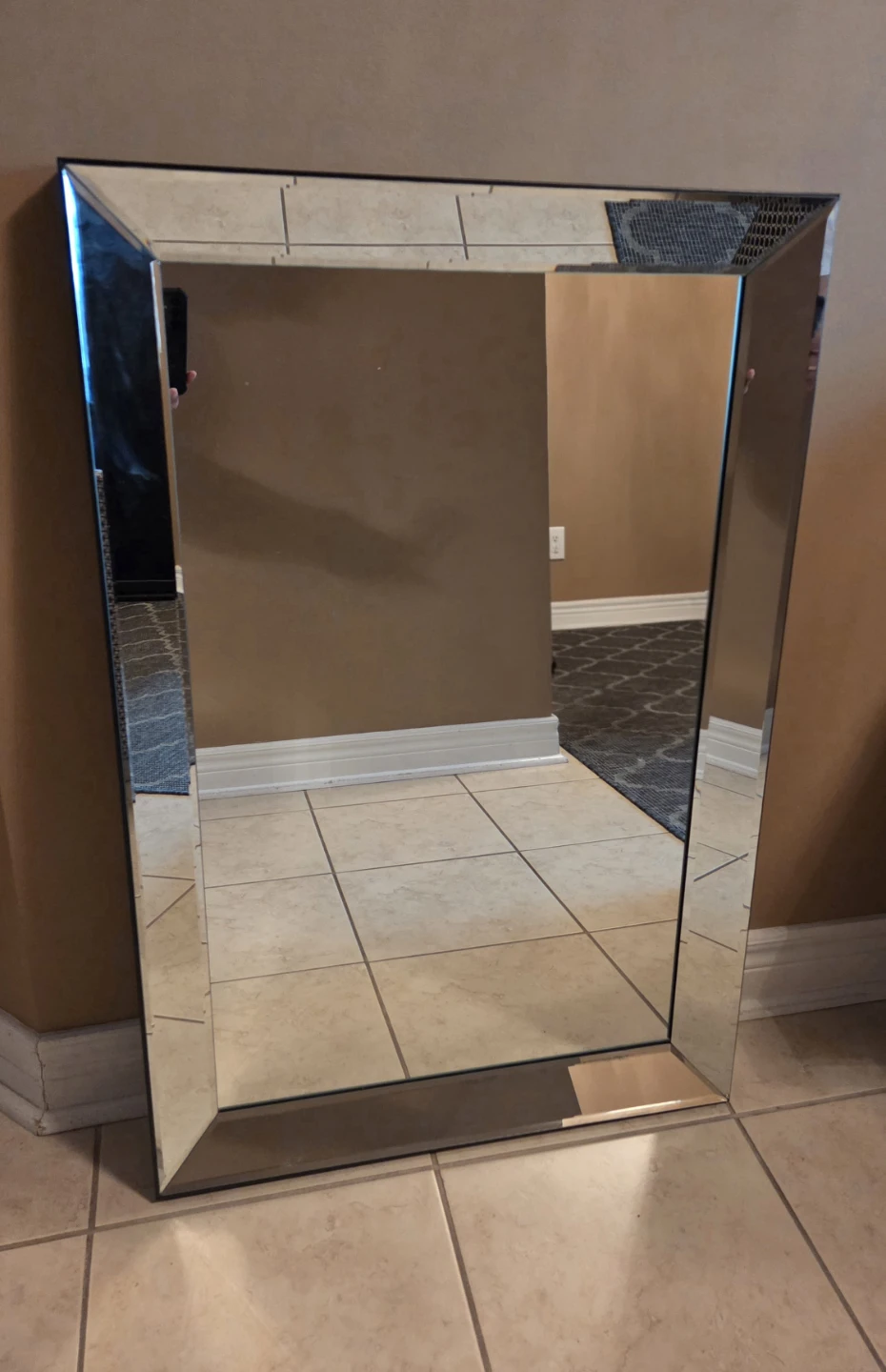 Beveled Edge Wall Mirror