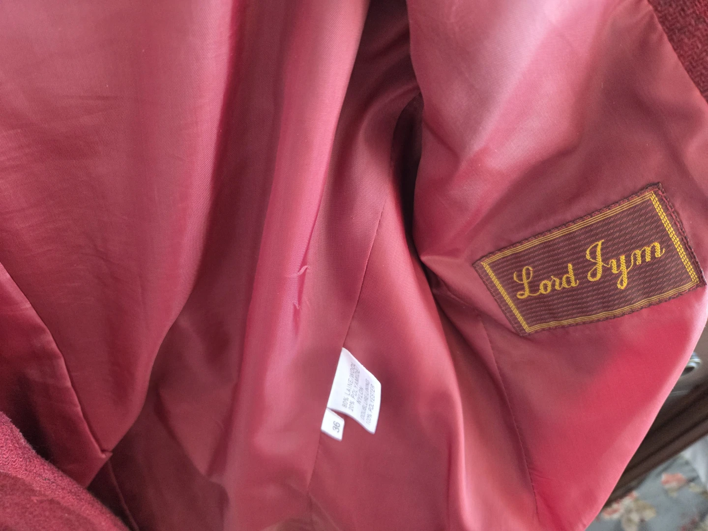 Lord Lym Wool Blend Blazer - Size 36 - photo 3