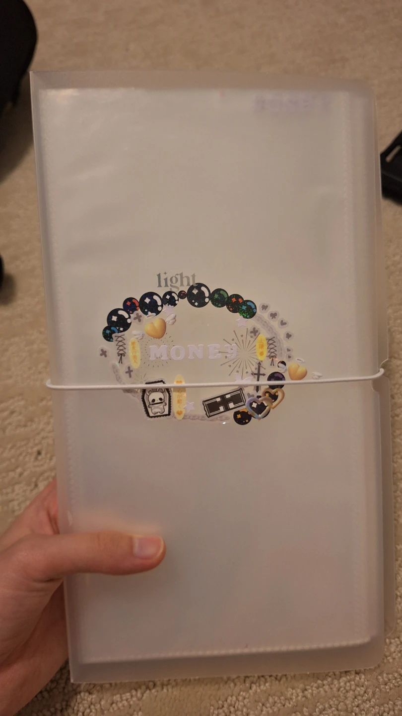 Plastic Photo Album/Storage Binder