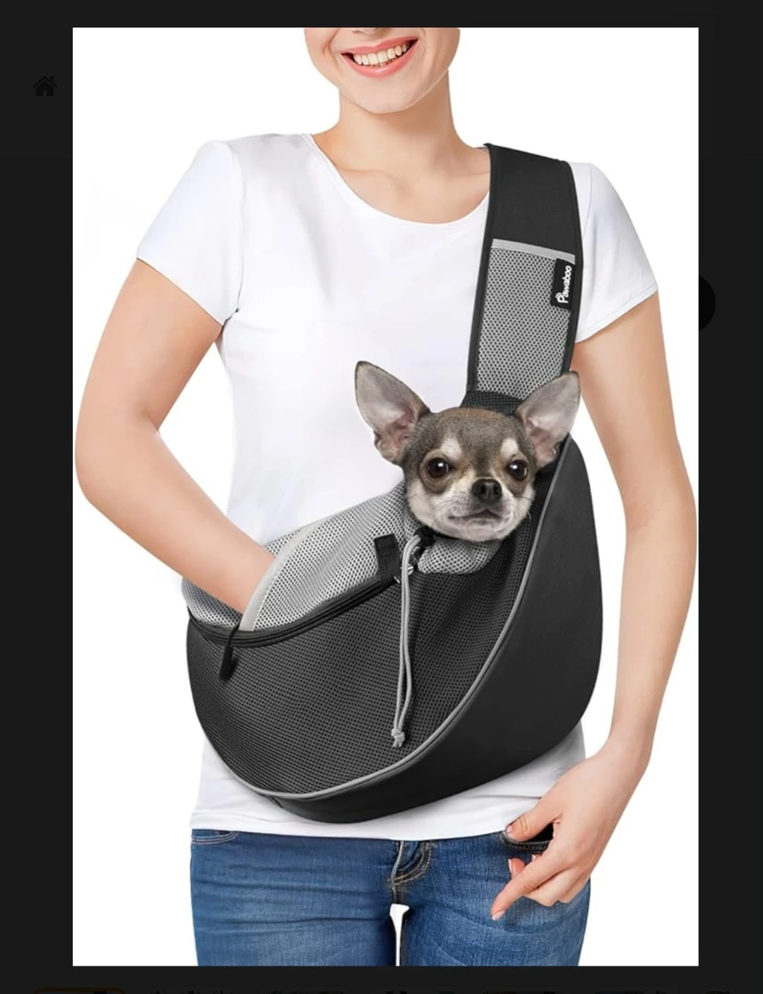 Small-Pet Carrier Sling Bag