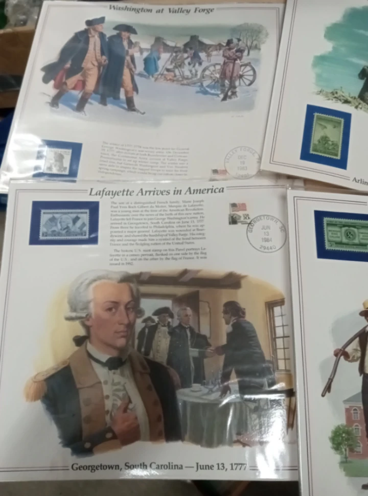 US History Stamp collection - photo 2