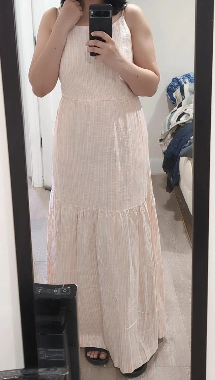 RW&CO Linen Blend Maxi Dress – Size 8