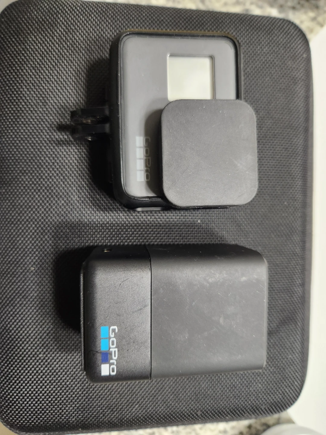 GoPro Camera and Battery Pack