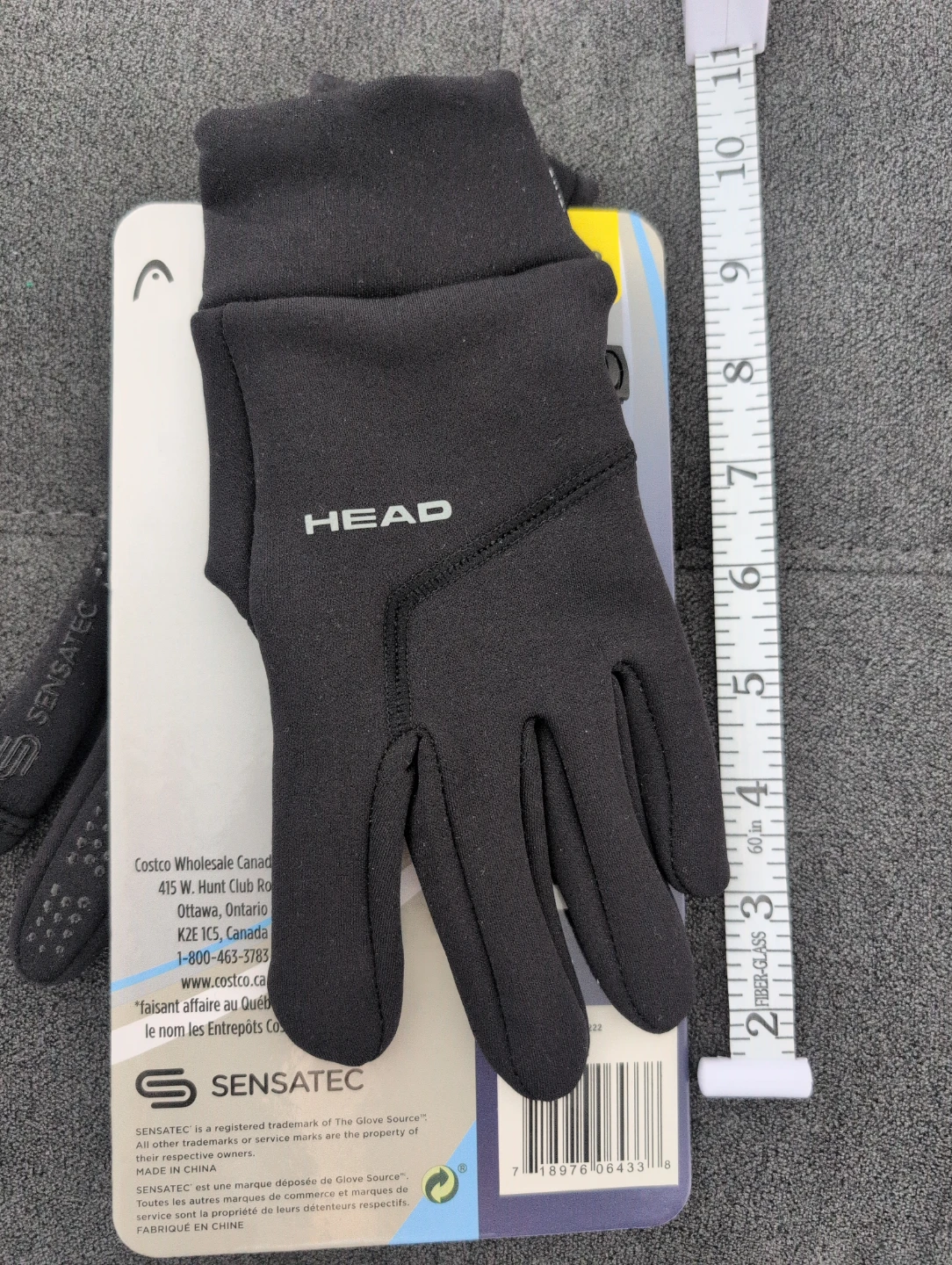 HEAD Ultrafit Touchscreen Running Gloves 🥕
