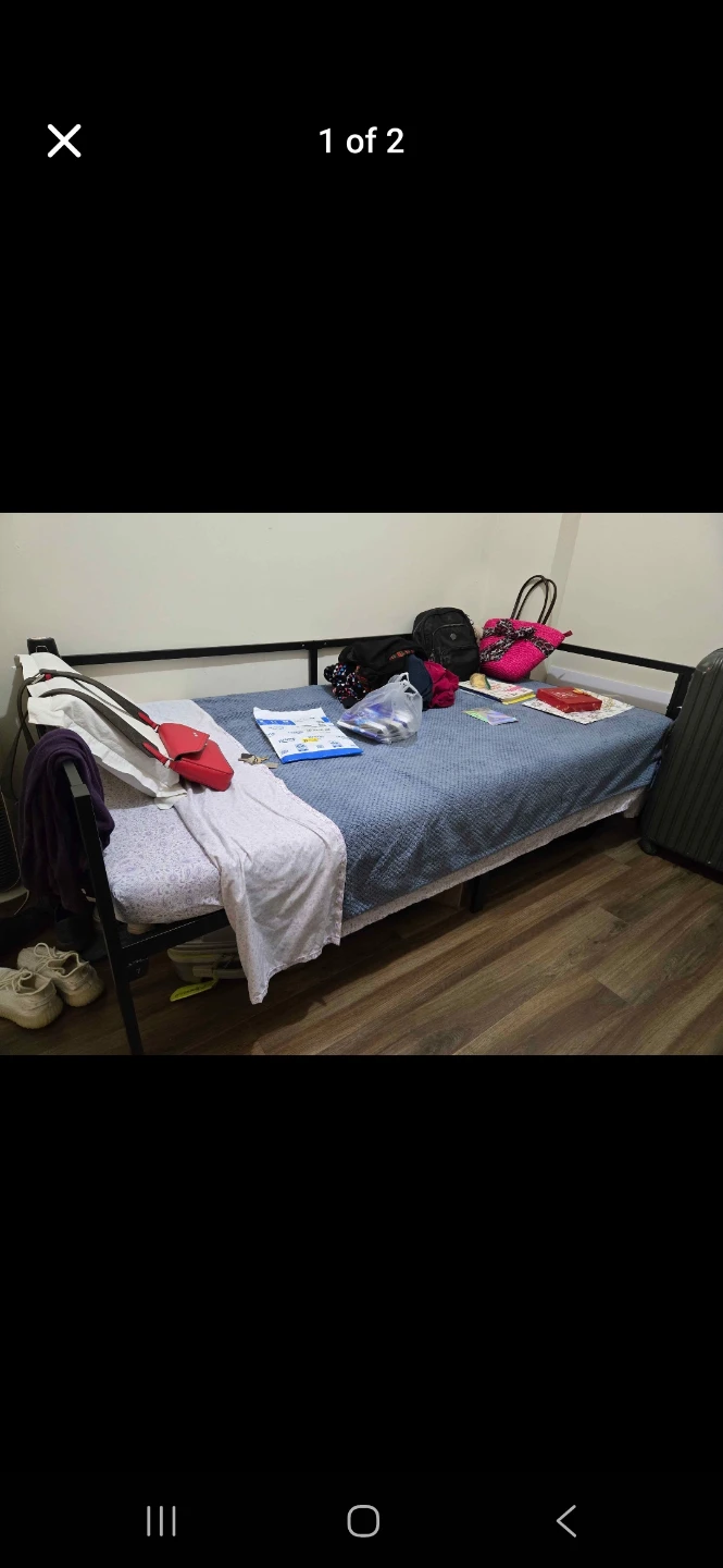Black Twin Size Bed Frame