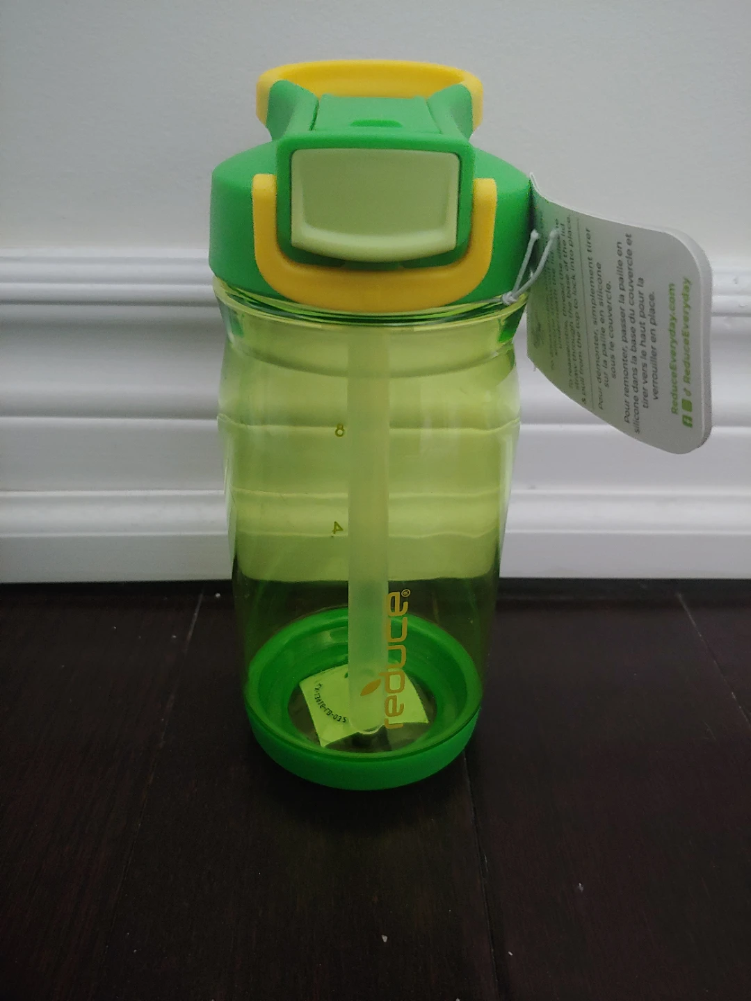 New Reduce Hydrate 14oz Water Bottle with Straw 🏆