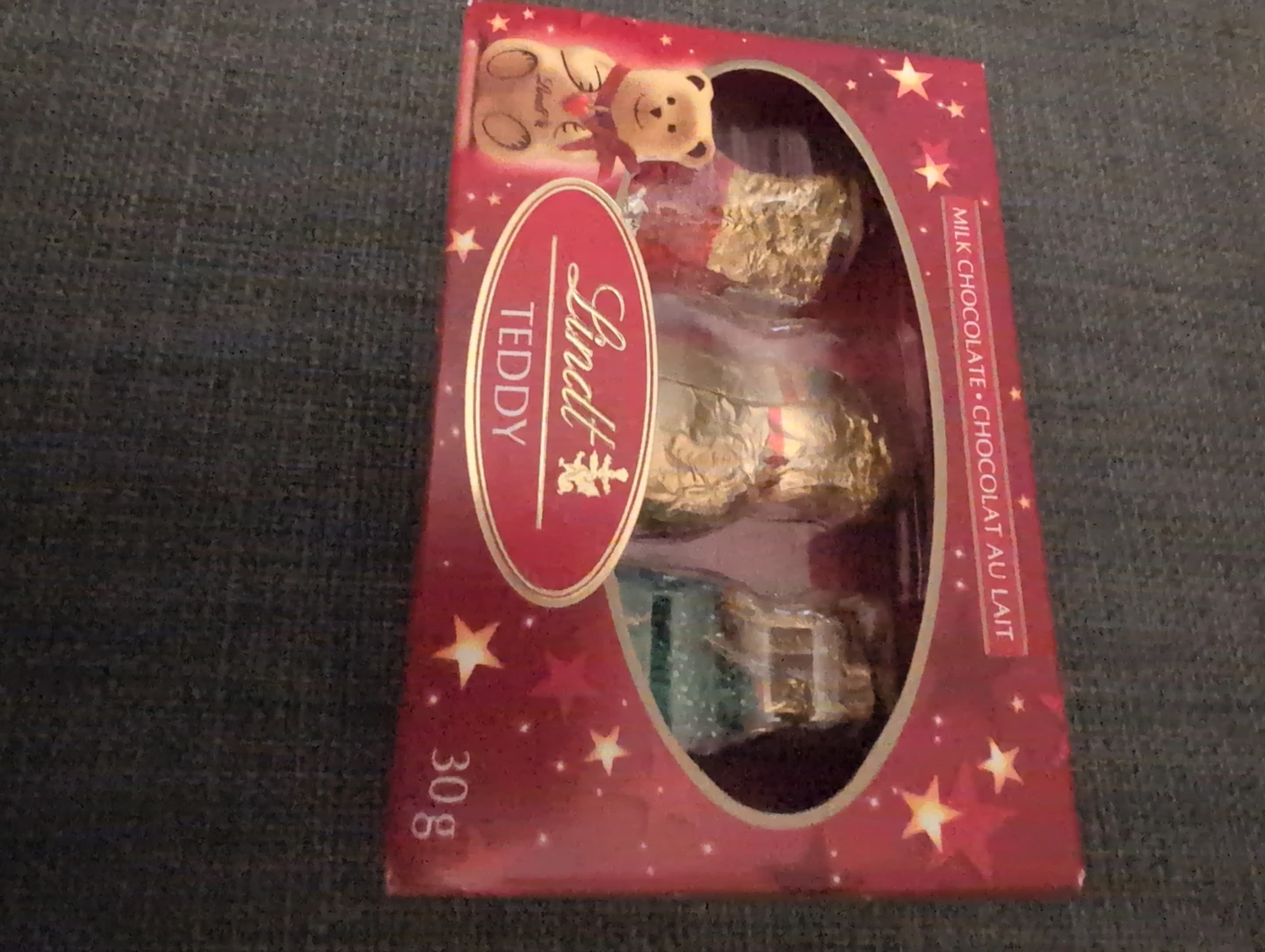 🧡Lindt Teddy Milk Chocolate 3-pack