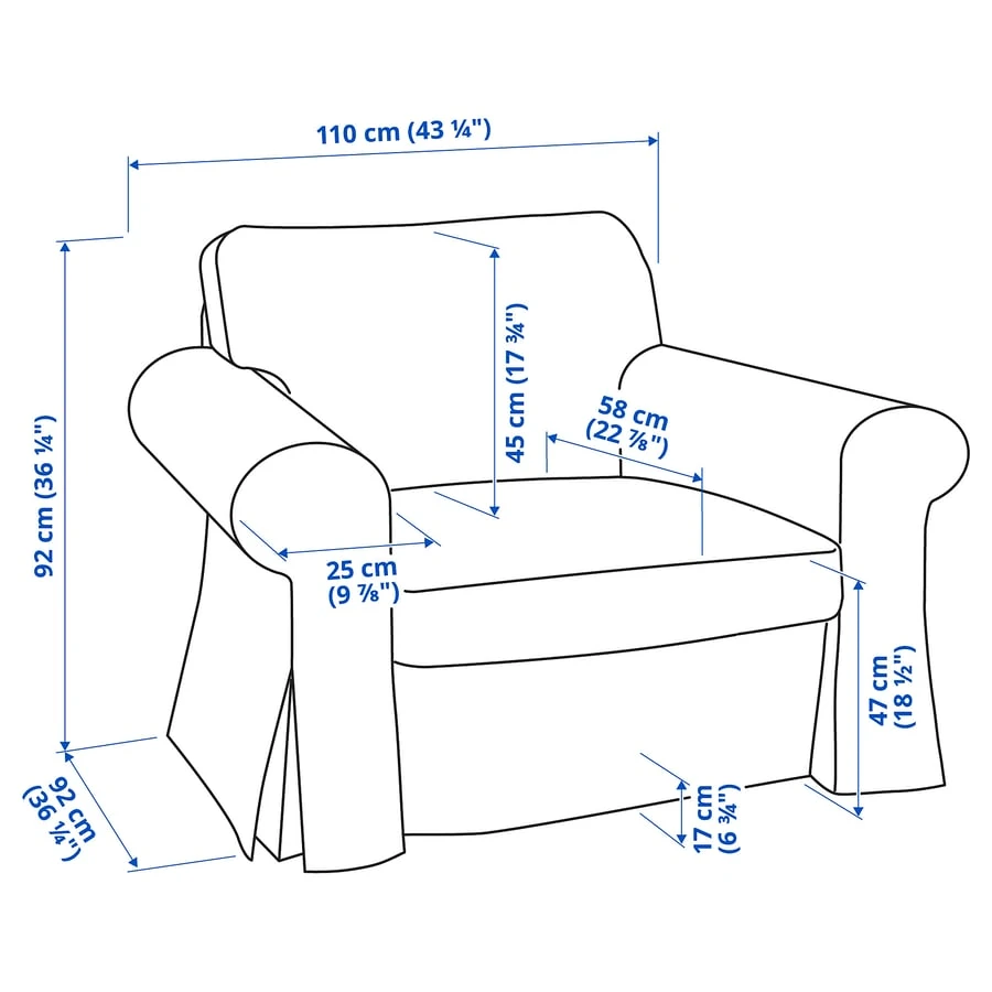 IKEA Uppland armchair - white - photo 4