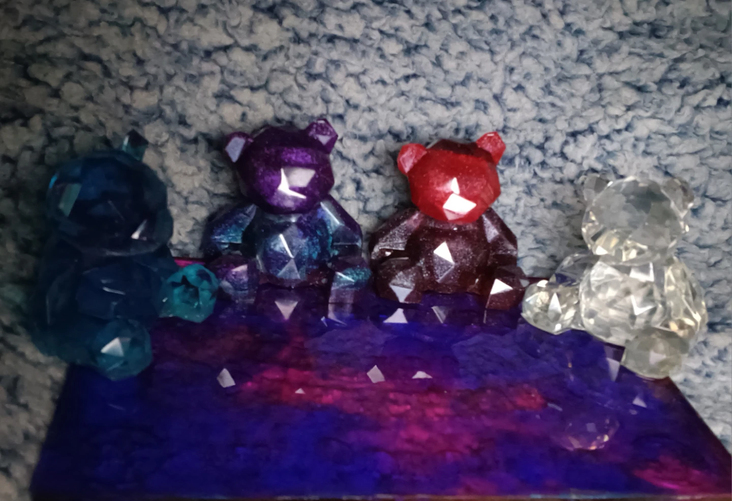 Resin Teddy Bear Figurines Individual