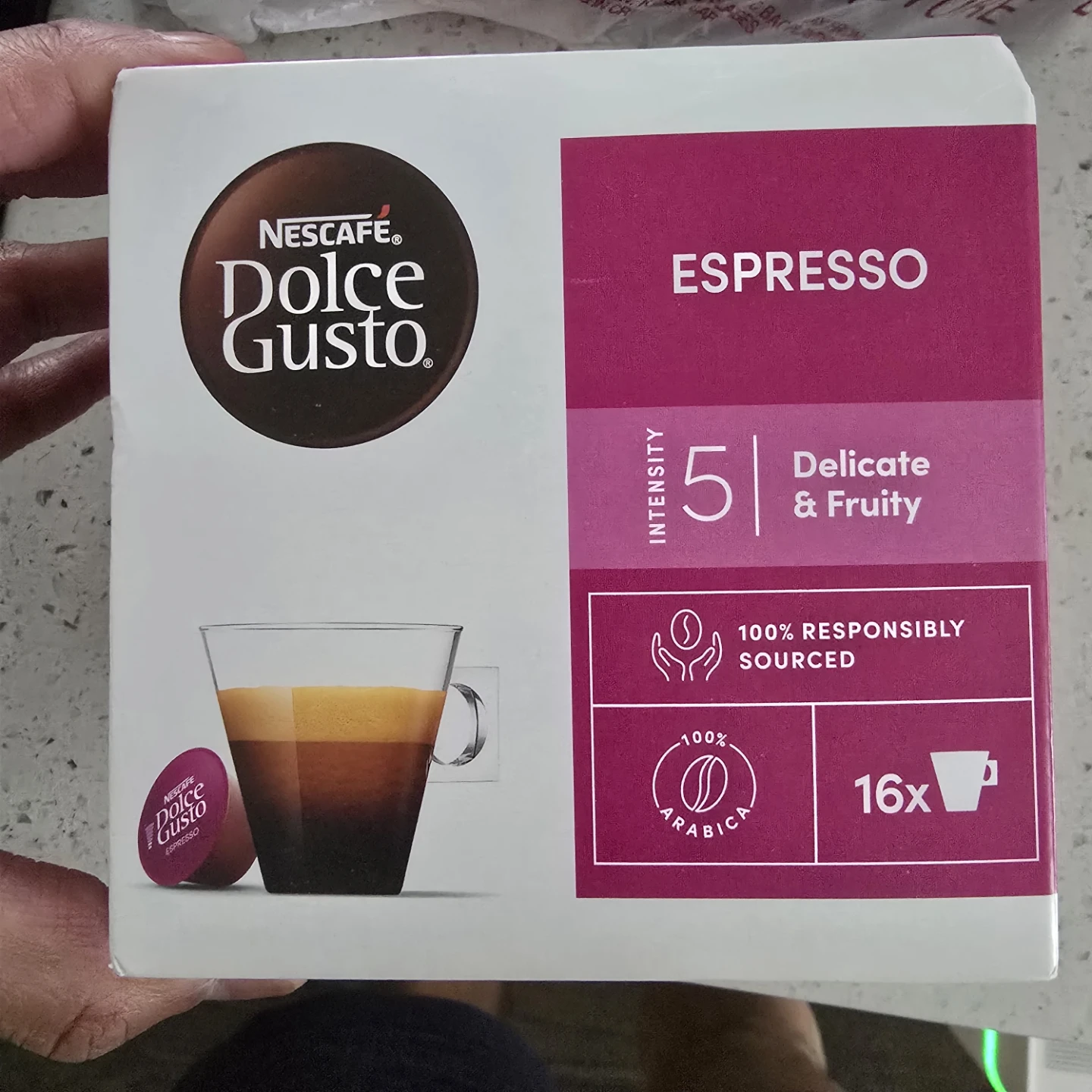 Nescafé Dolce Gusto Coffee Pods (I got 7 cases)