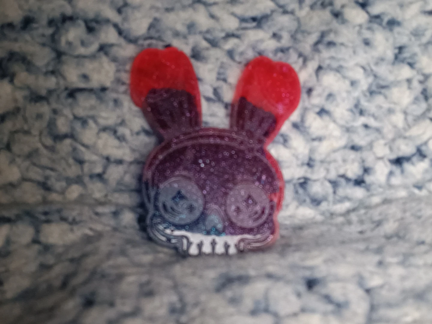 Resin Bunny Skull Charms - photo 5