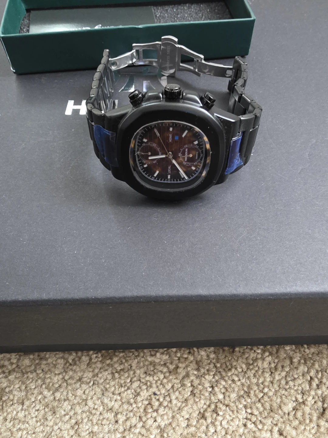 Lucky Fours Chronograph Watch - Black - photo 4