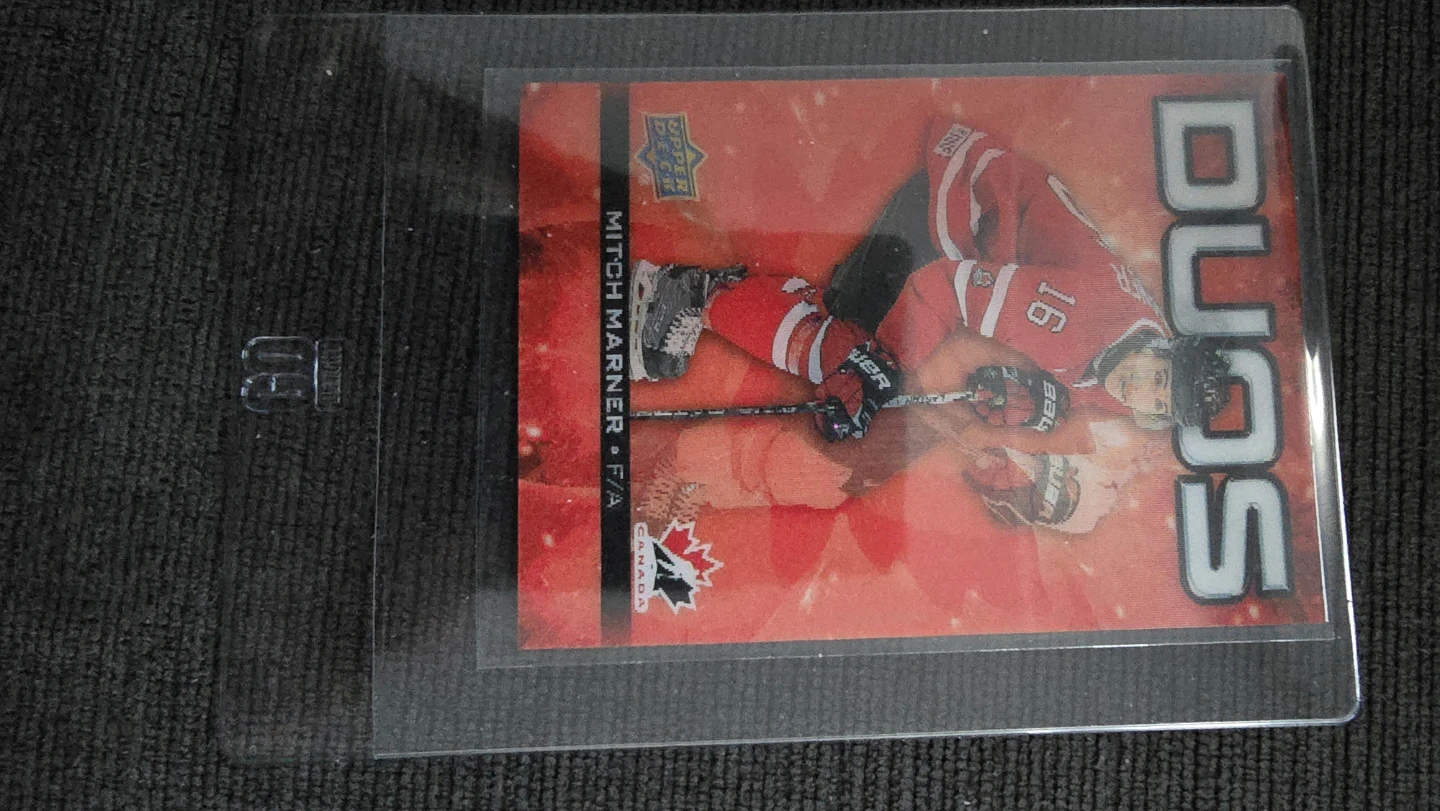 Upper Deck Tim Hortons Mitch Marner Brayden Point Duos - photo 2