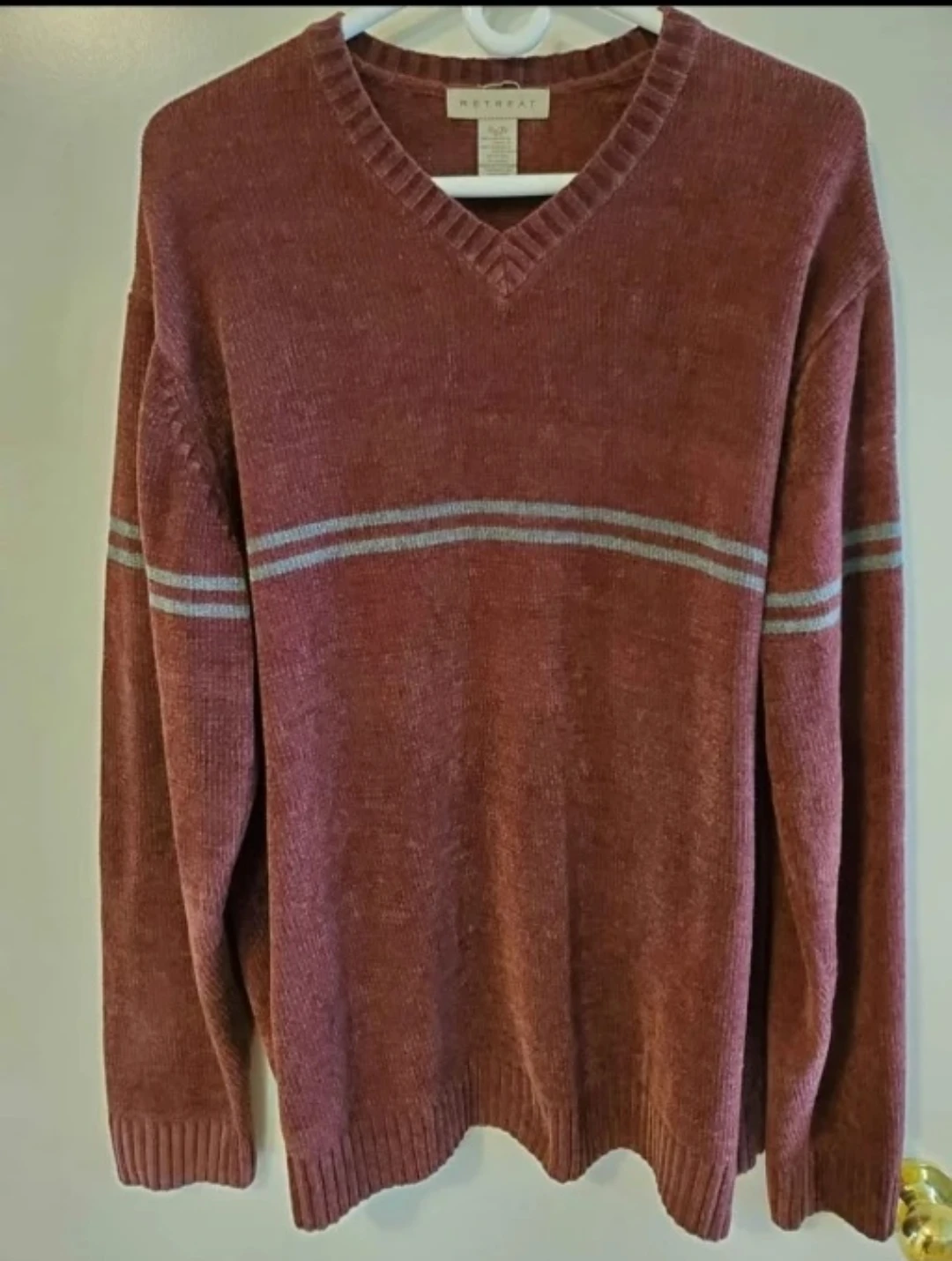Retreat V-Neck Chenille Sweater 🥕
