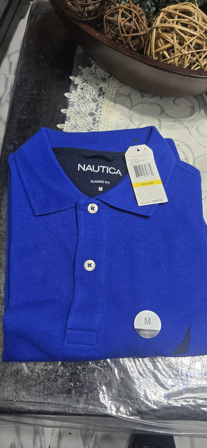 Nautica Classic Fit Polo Shirt - Medium