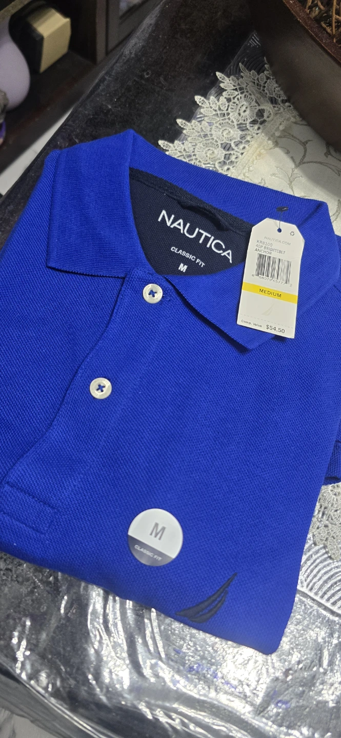 Nautica Classic Fit Polo Shirt - Medium - photo 2