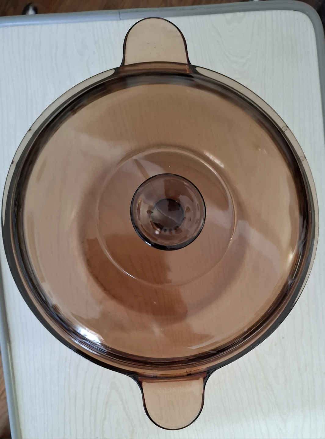 Corning VisionWare 4.5L Amber Glass Casserole Dish with Lid
