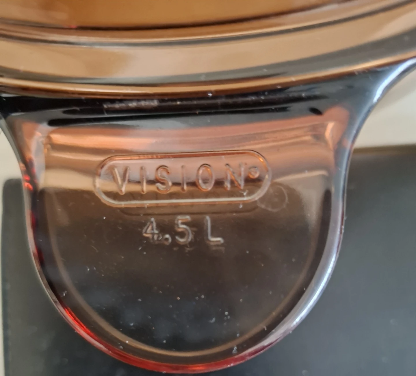 Corning VisionWare 4.5L Amber Glass Casserole Dish with Lid - photo 4