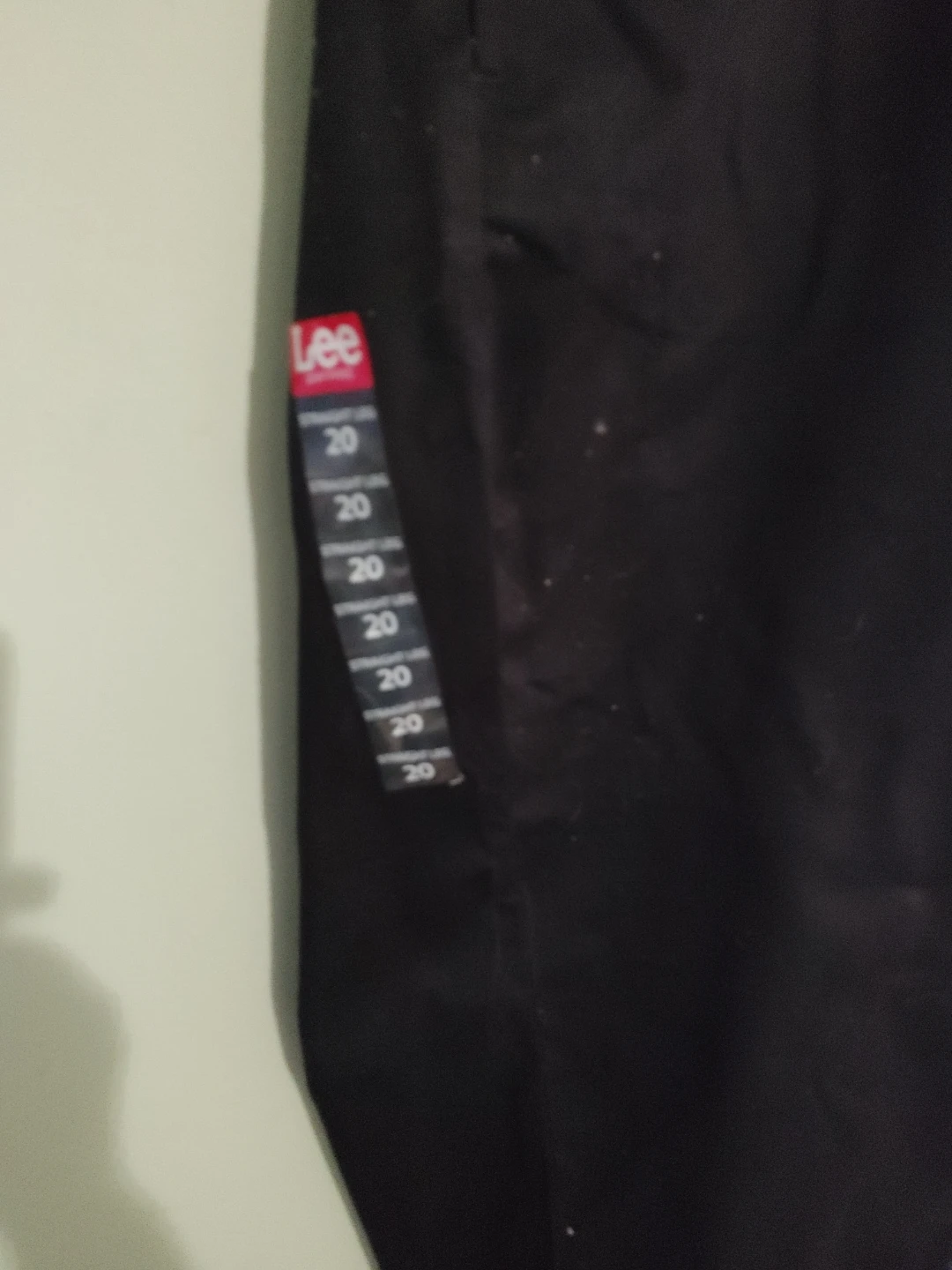 Womens  Black Straight Leg Pants Size 20