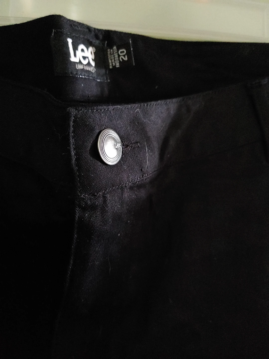 Womens  Black Straight Leg Pants Size 20 - photo 2