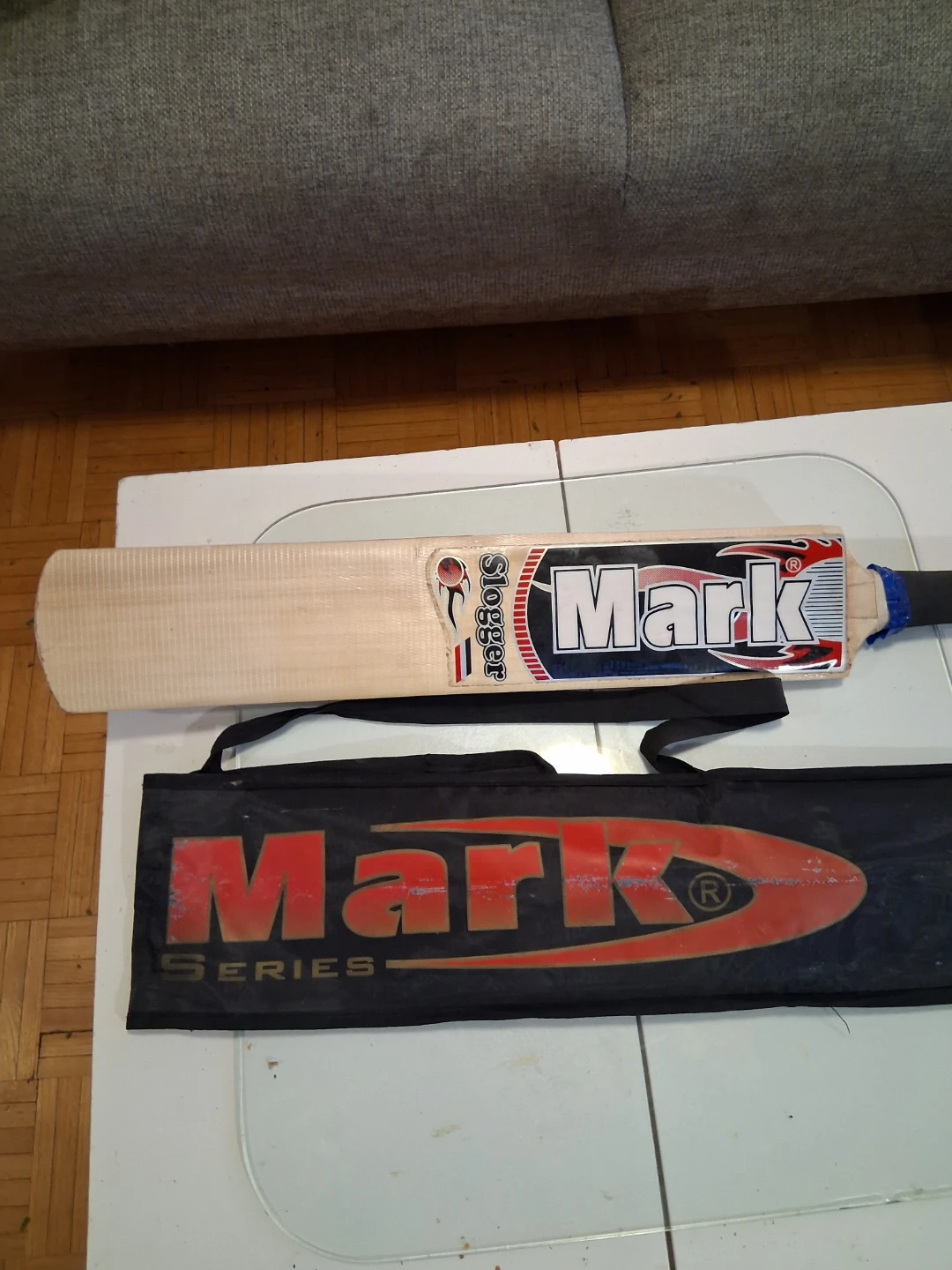 Mark "Slugger" Cricket Bat with Cover