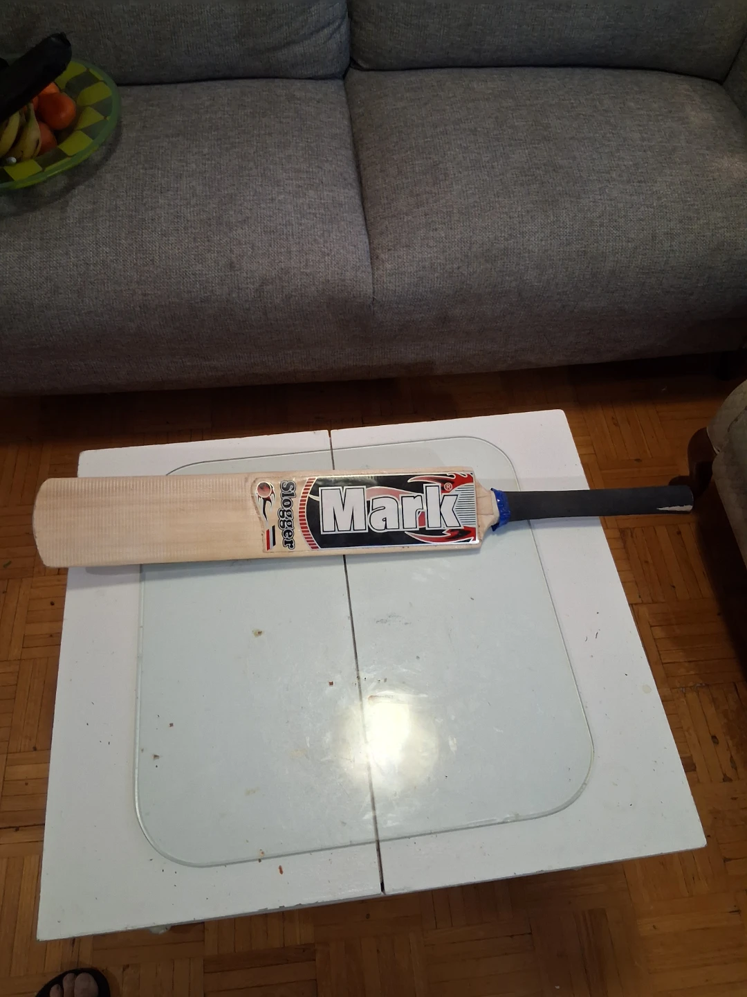 Mark "Slugger" Cricket Bat with Cover - photo 2