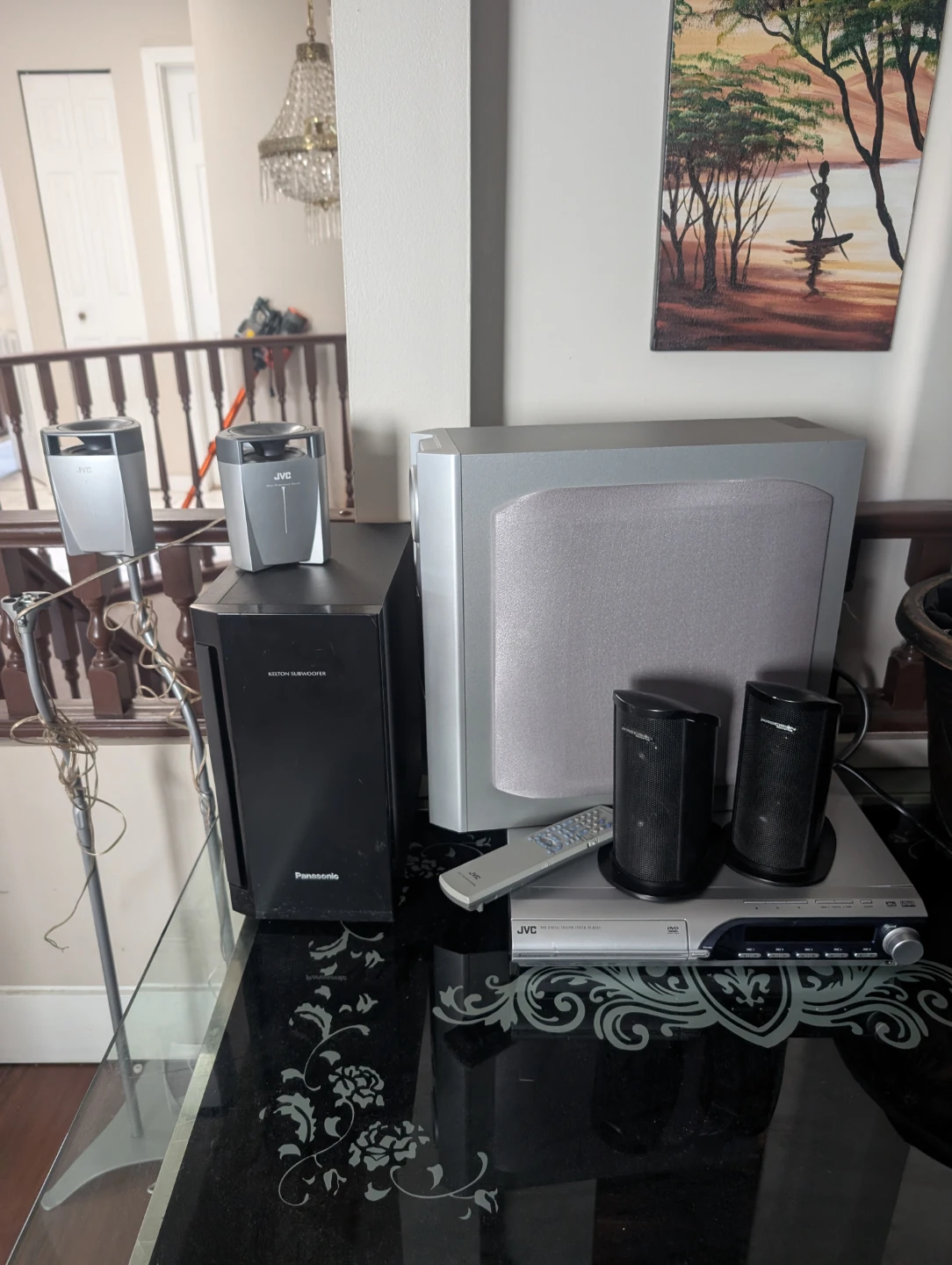 JVC & Panasonic Home Theatre Speaker System with DVD Player - photo 2