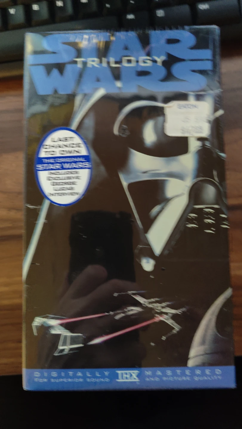 Star Wars Trilogy VHS Box Set unopened - photo 2