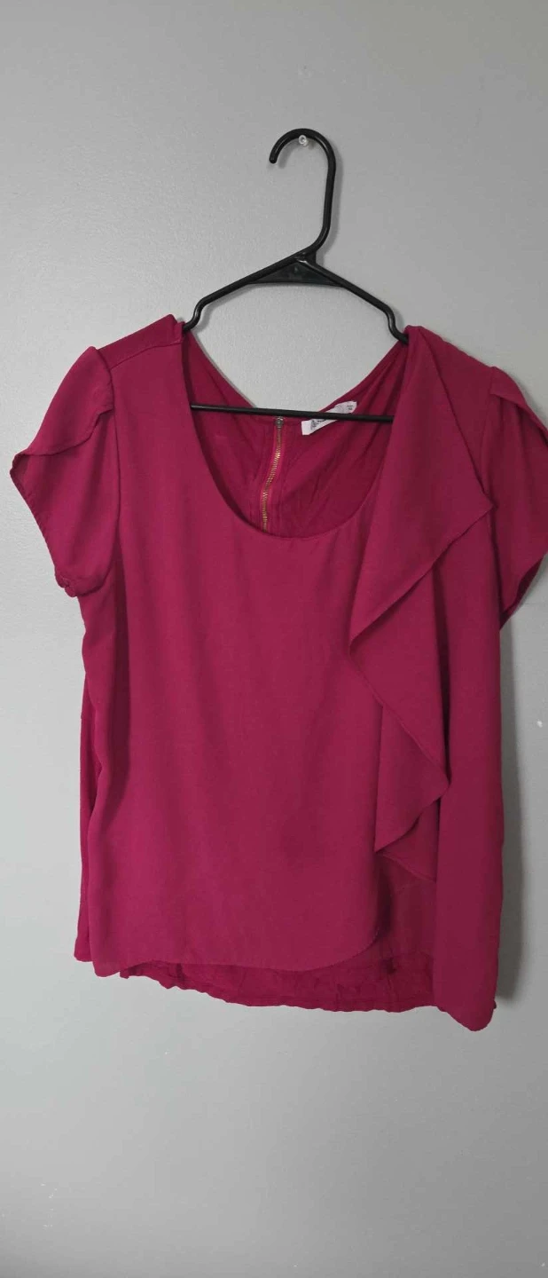 3 TOPS XL Women's Floral Print Top