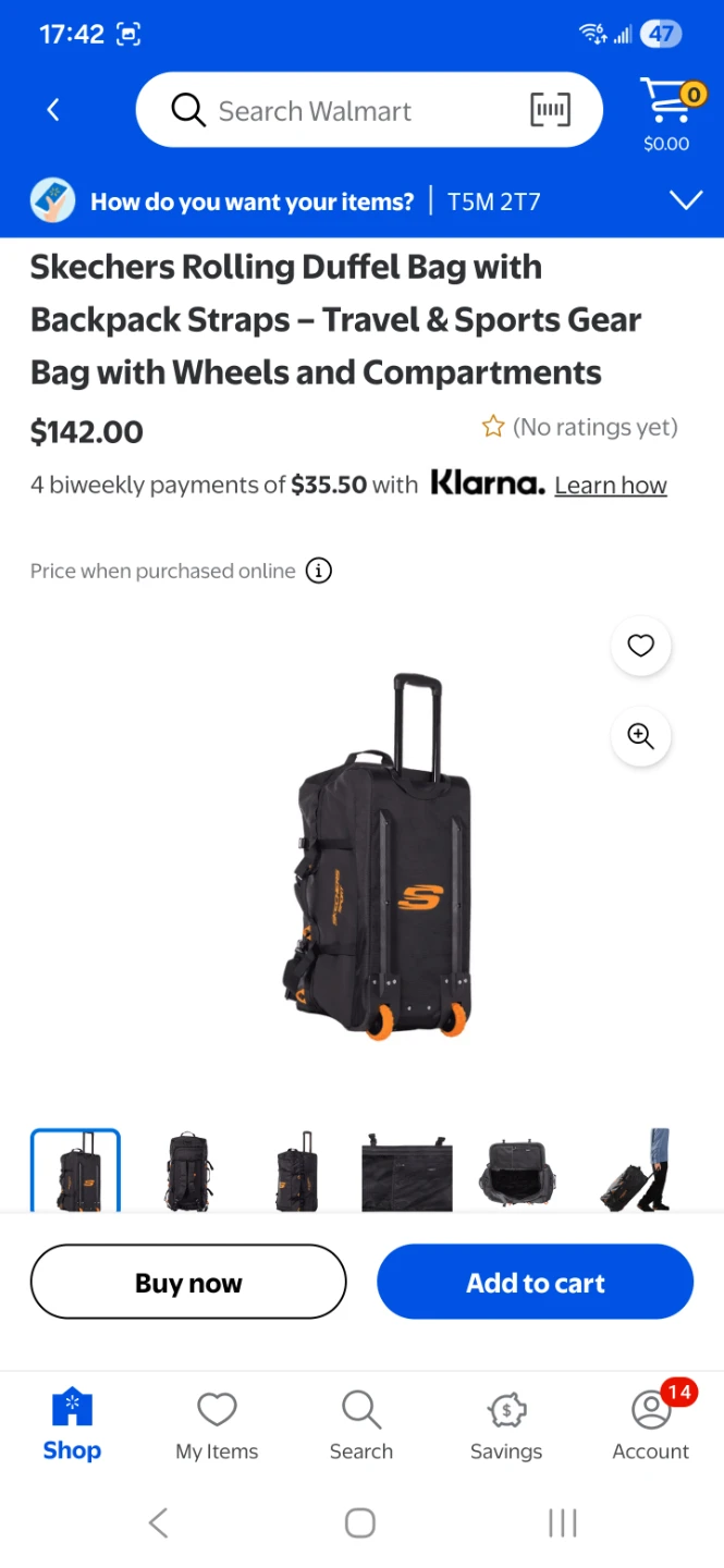Skechers Rolling Duffel Bag with Backpack Straps - photo 4
