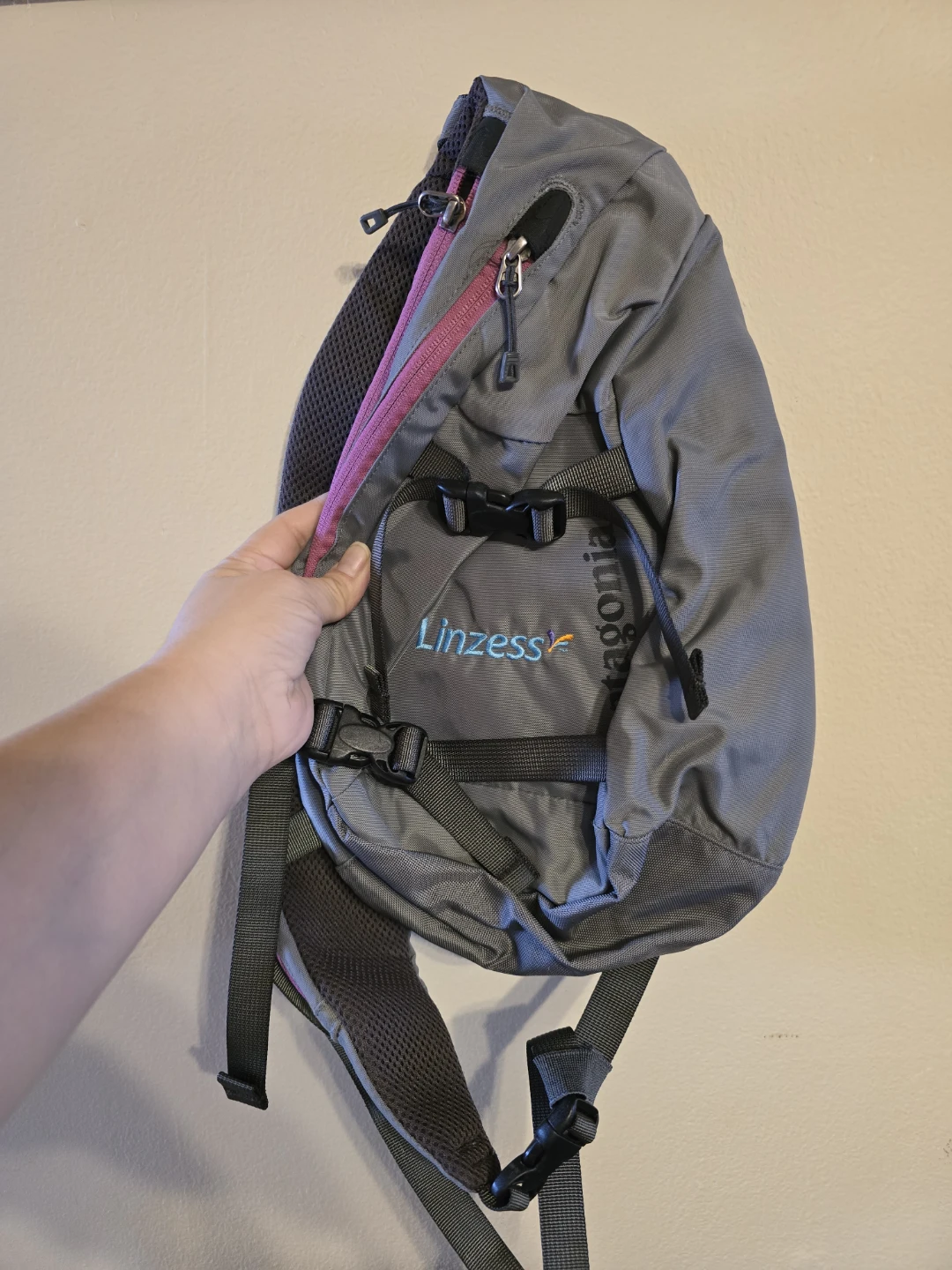 Patagonia Gray Sling Bag