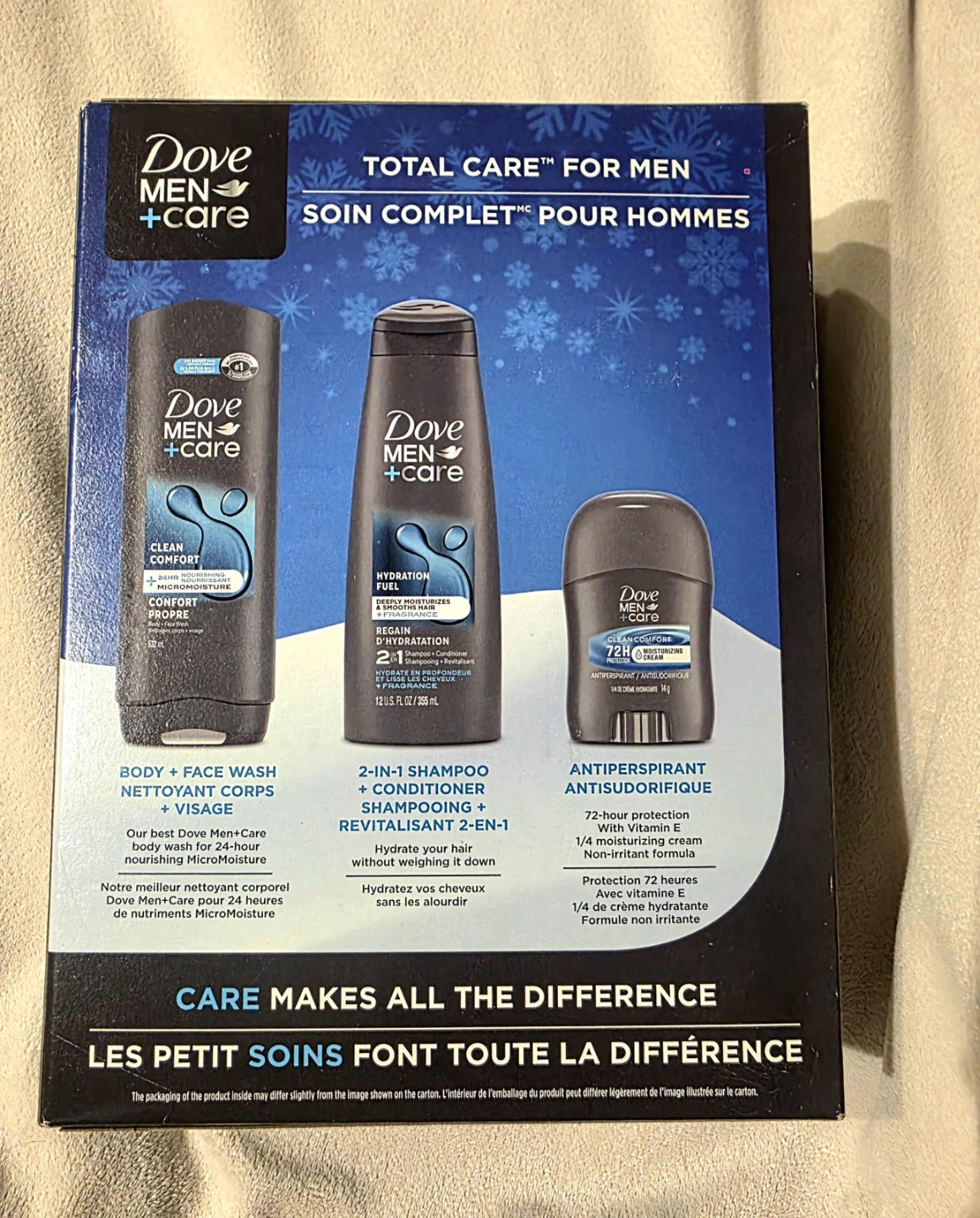 Brand New Box Dove Men + Care Essentials Care Set! $10 for ALL! - photo 2