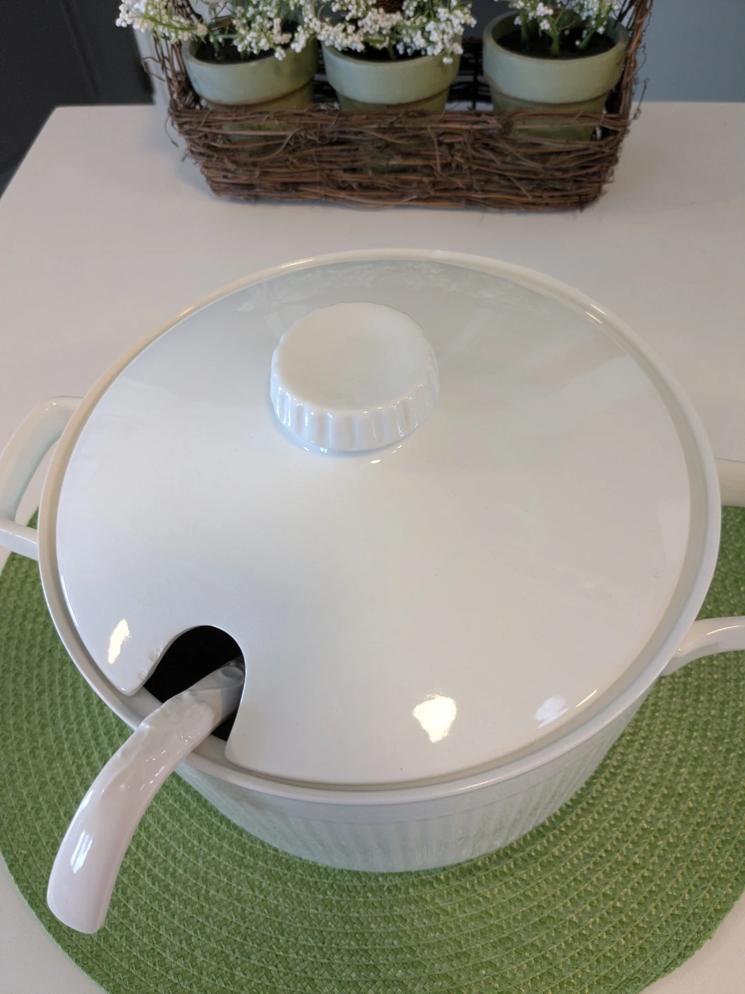 Johnson Brothers Soup Tureen with Ladle - photo 4