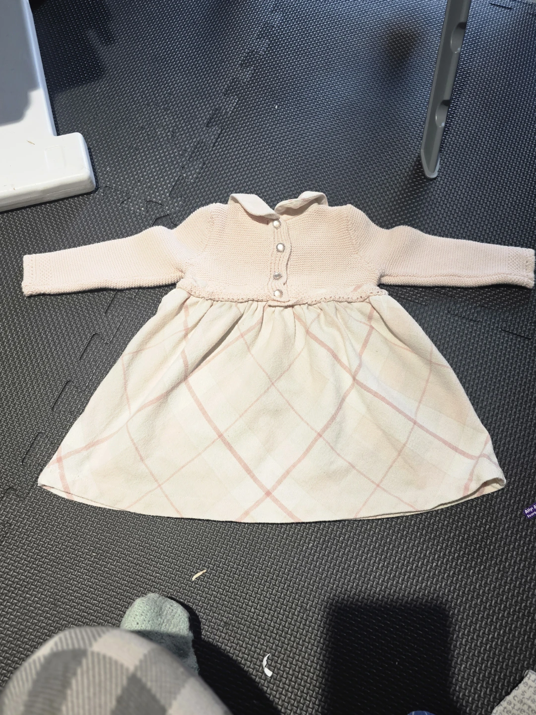 🏆Shabby Chic Baby Girl Dress 9-12M - photo 2