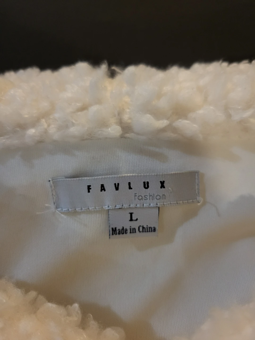 FAVLUX Fashion Women's Sherpa Vest Size L - photo 4