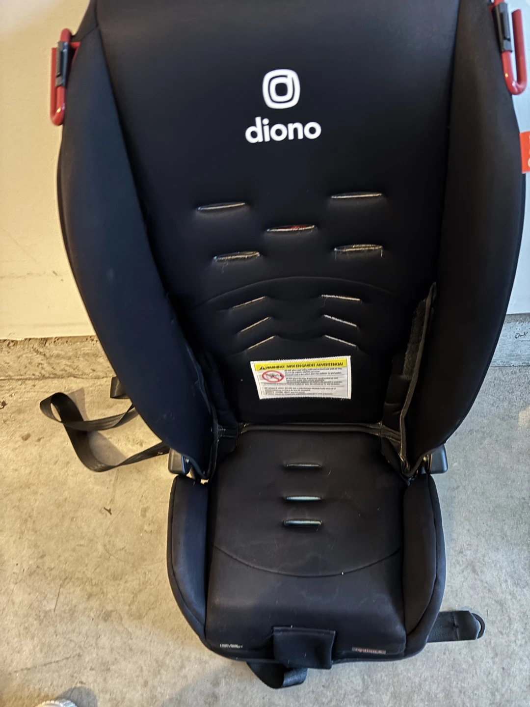 Diono Radian 3R Latch-Black Jet Booster Seat