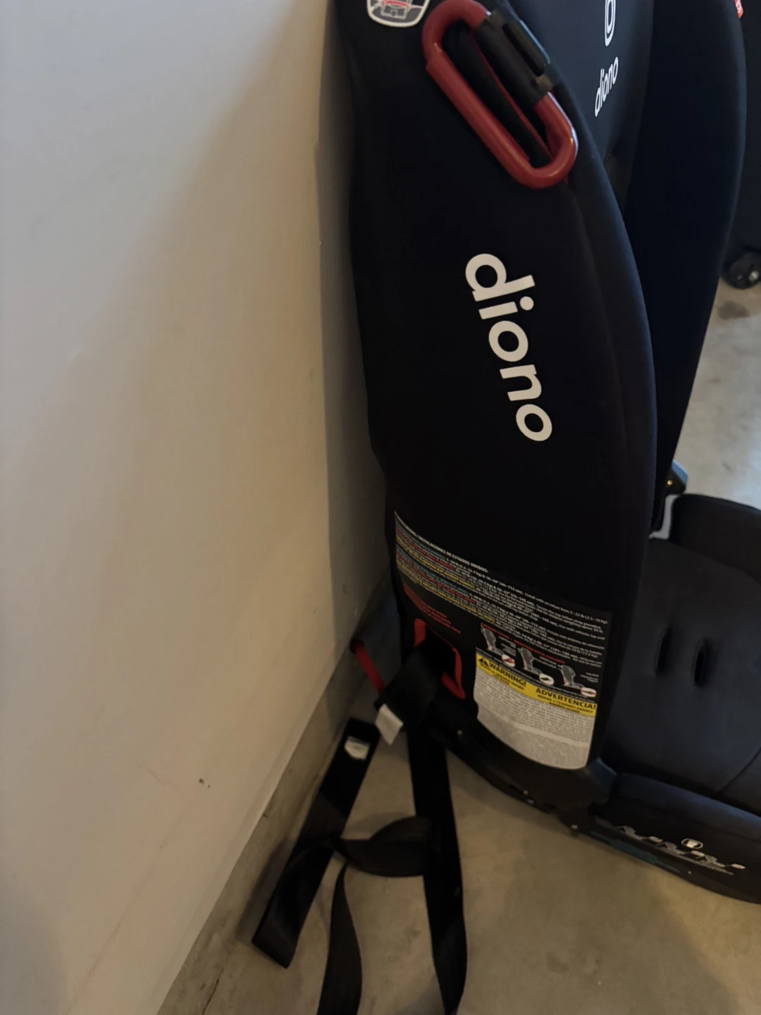 Diono Radian 3R Latch-Black Jet Booster Seat - photo 3