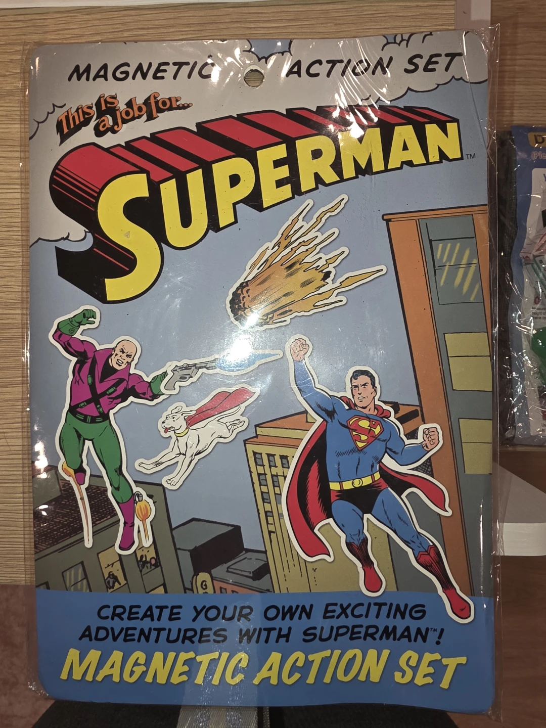 Superman magnetic action set