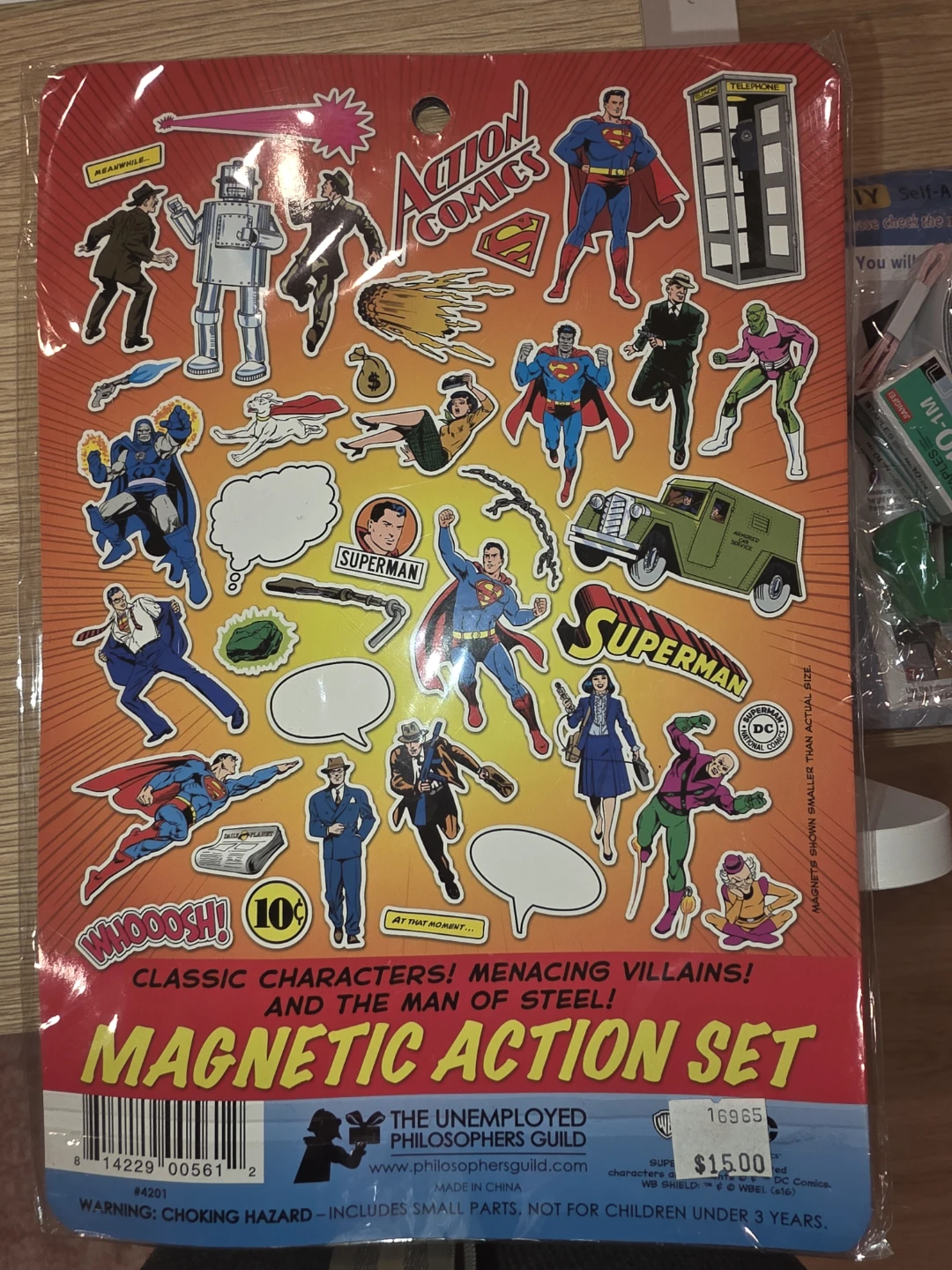 Superman magnetic action set - photo 2