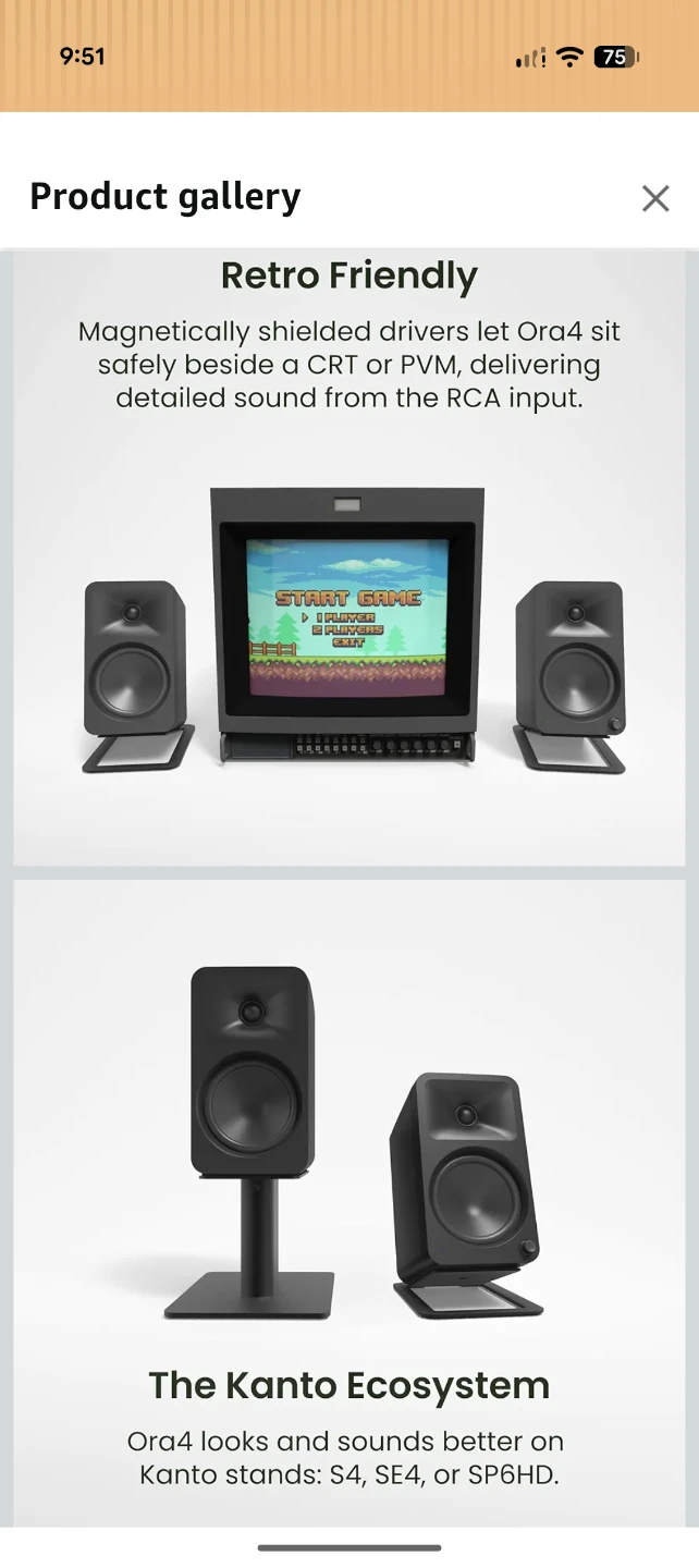 Kanto ORA4 Powered Speakers - photo 4