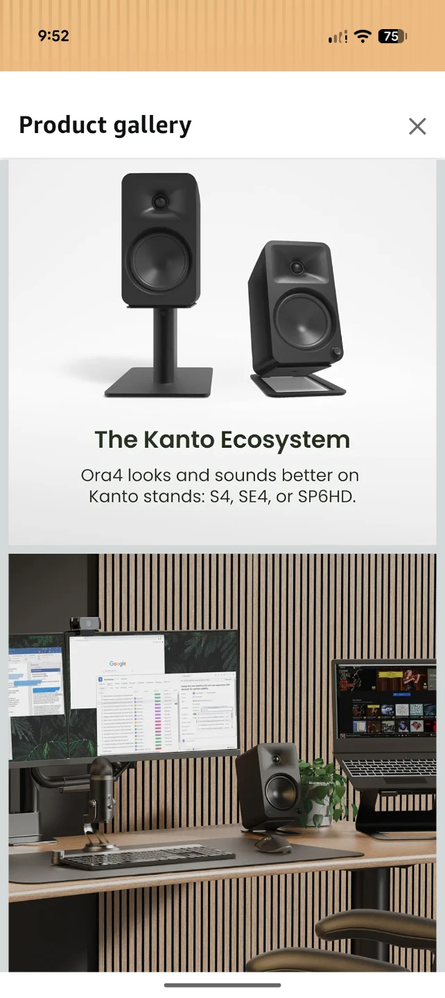 Kanto ORA4 Powered Speakers - photo 5