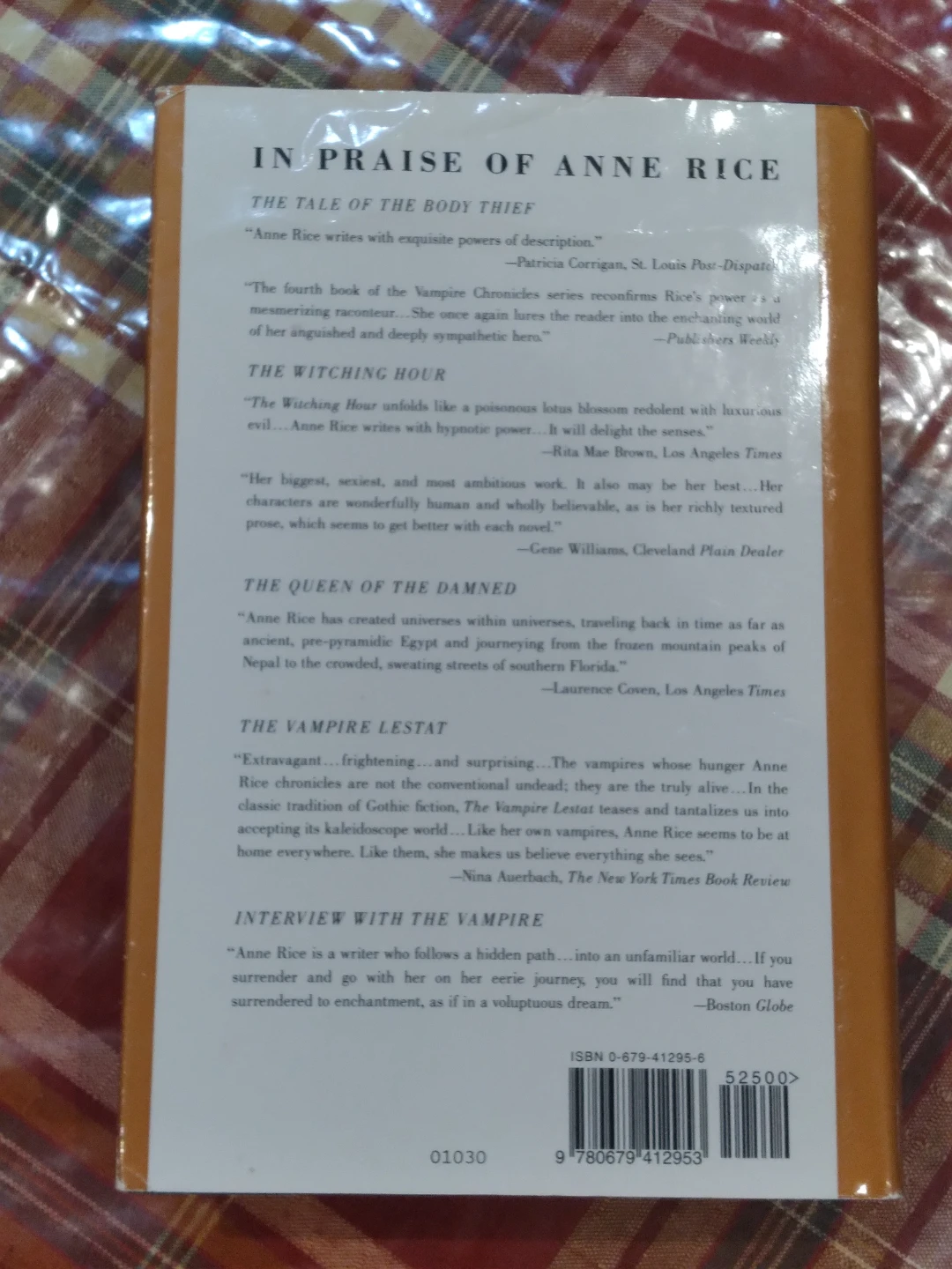 Lasher by Anne Rice Paperback Book - photo 2