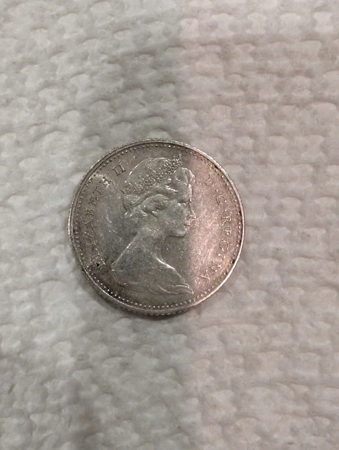 1867-1967 Canadian Confederation Centennial Silver Dime